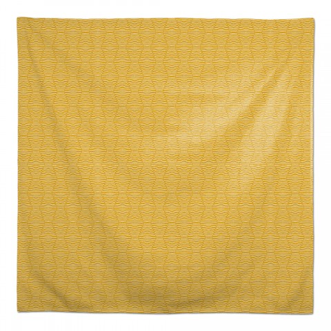 Hex Stripe Pattern Tablecloth