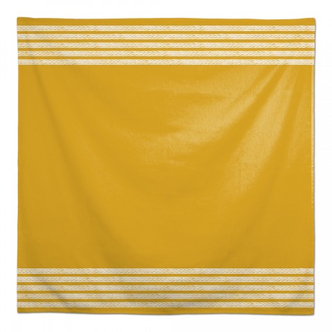 Petal Pattern Stripes Tablecloth