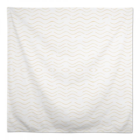 Simple Wave Pattern  Tablecloth