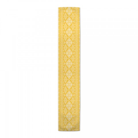 Handdrawn Flowers  Runner