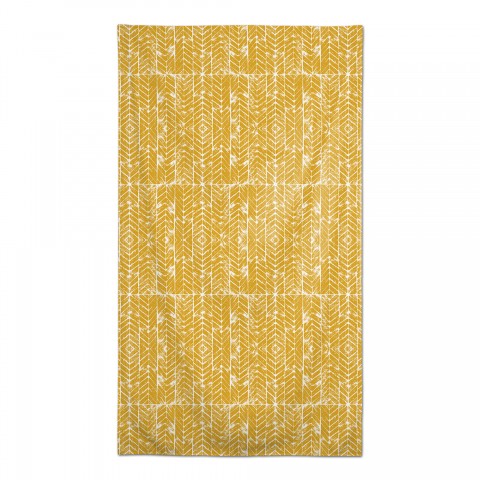 Distressed Chevron Tablecloth
