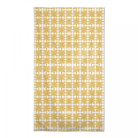 Distressed Tile Pattern Tablecloth