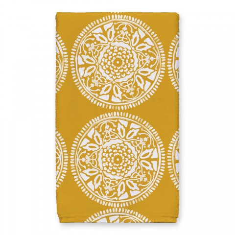Small Medallions Tea Towel