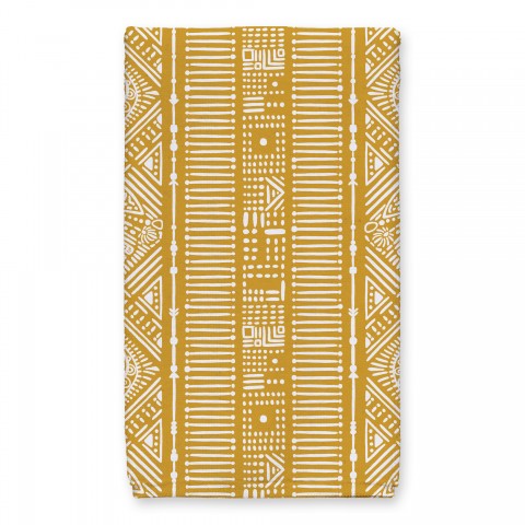 Dotted Boho Pattern  Tea Towel