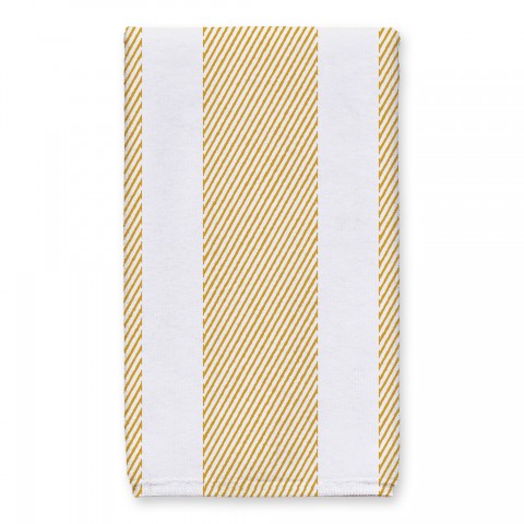 Textured Stripes Tea Towel