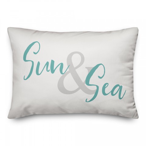 Sun And Sea Pillow