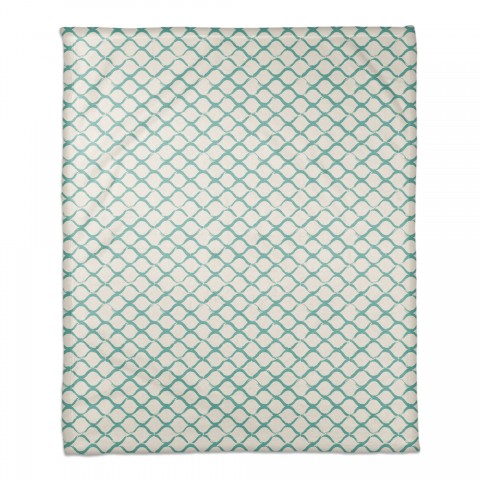 Fishnet Teal Textiles