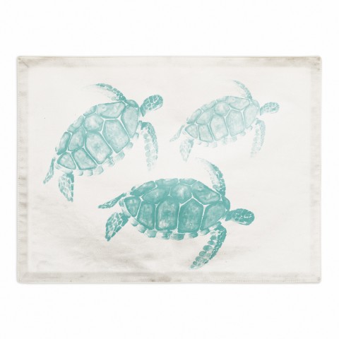 Watercolor Sea Turtles Placemat