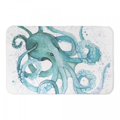 Octo Watercolor Bath Mat
