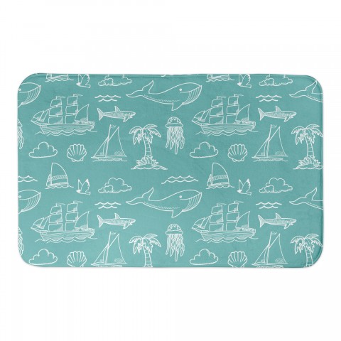 Sea Bath Mat