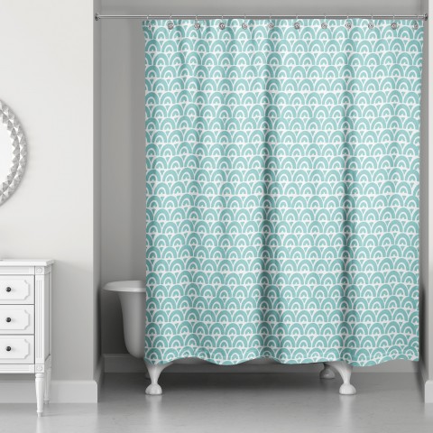 Scallop Shower Curtain
