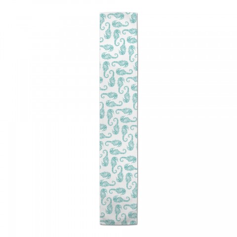 Watercolor Seahorse Runner