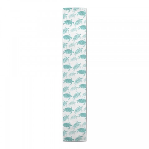 Watercolor Sea Turtles Runner