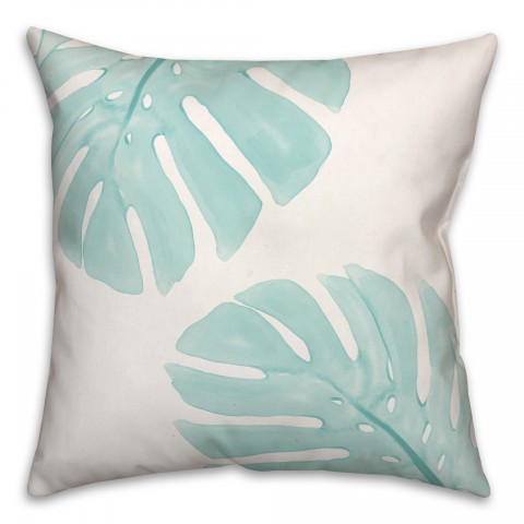 Monstera Leaves Pillow