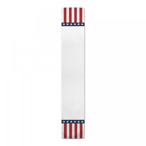 Stars And Stripes Poly Twill Runner