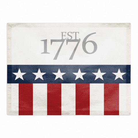 Est 1776 18x14 Twill Placemat