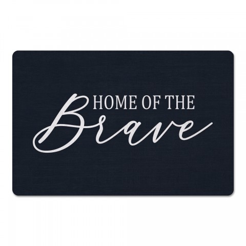Home Of The Brave 27x18 Floor Mat