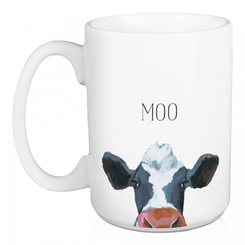 Moo Judgy Cow 15 oz Mug