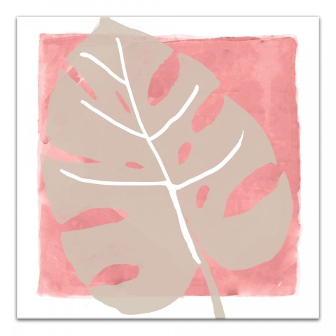 Watercolor Leaf Wall Art