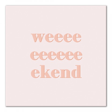 Retro Weekend Wall Art