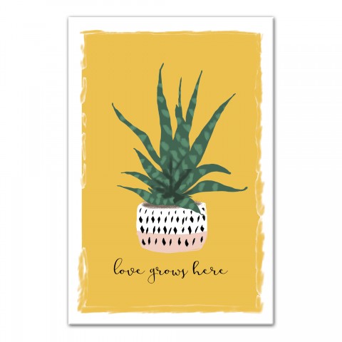 Love Grows Wall Art