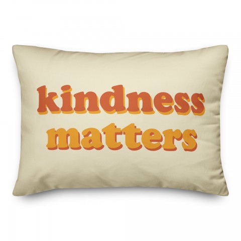 Kindness Matters 14x20 Spun Poly Pillow