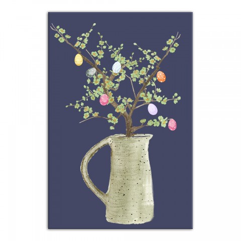 Easter Egg Tree 20x30 Canvas Wall Art