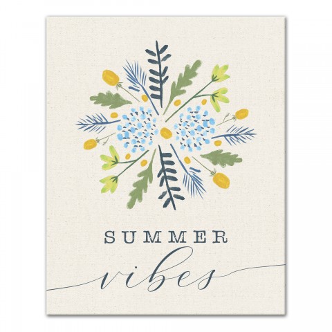 Summer Vies 16x20 Canvas Wall Art