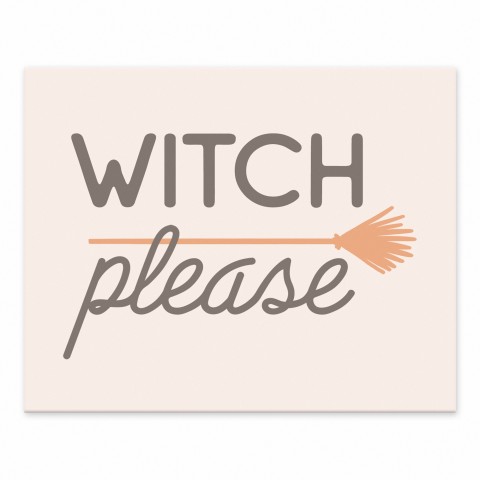 Witch  10x8 Tabletop Canvas