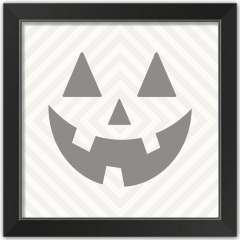 Diamond Jack 16x16 Black Framed Print Under Glass
