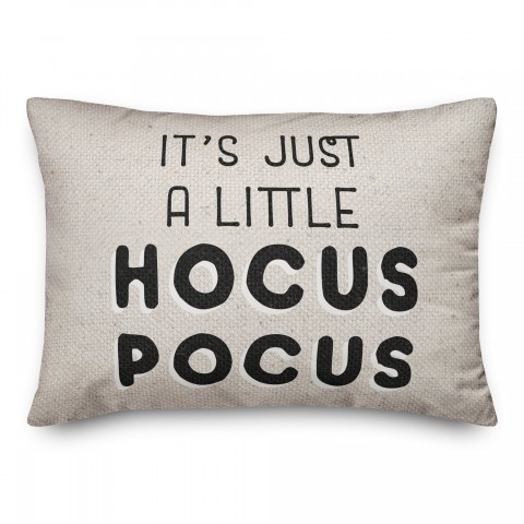 Hocus Pocus Moon Stars 14x20 Spun Poly Pillow