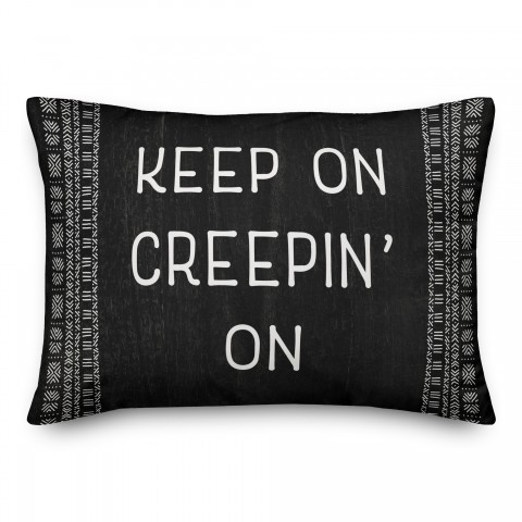 Mud Cloth Border 14x20 Spun Poly Pillow