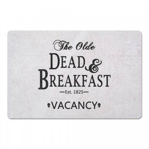 Dead And Breakfast 27x18 Floor Mat