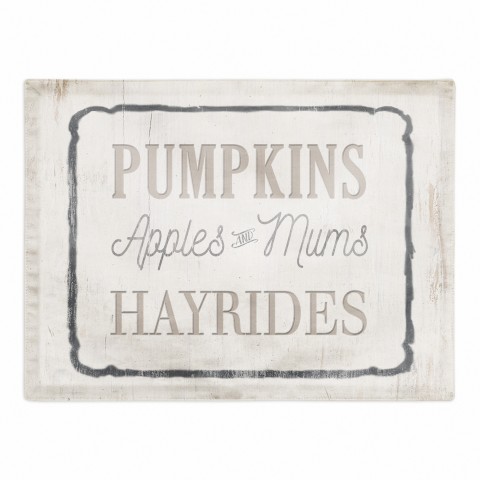 Pumpkins And Hayrides 18x14 Poly Twill Placemat