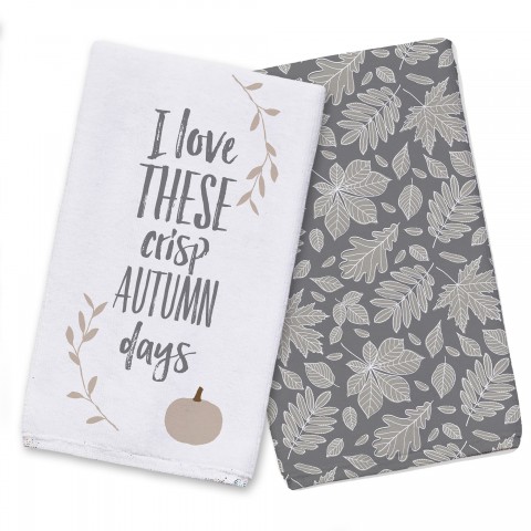 Love Crisp Autumn Days  Textiles