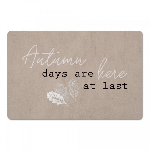 Autumn Days At Last 27x18 Floor Mat
