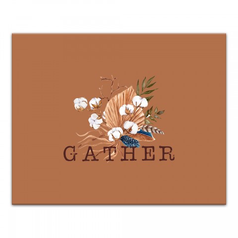 Gather Fall Foliage Bundle 11x14 Canvas Wall Art