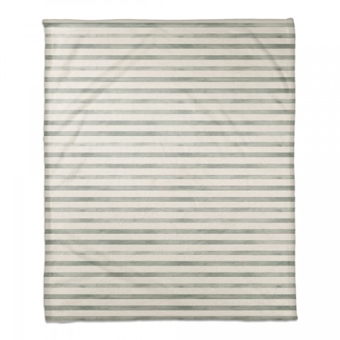 Knit Earthy Boarder 50x60 Coral Fleece Blanket