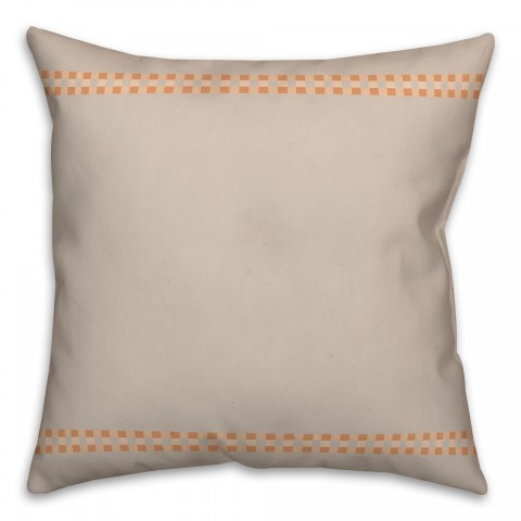 Stripped Sage 20x20 Spun Poly Pillow