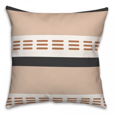 Plaid Stripe 20x20 Spun Poly Pillow