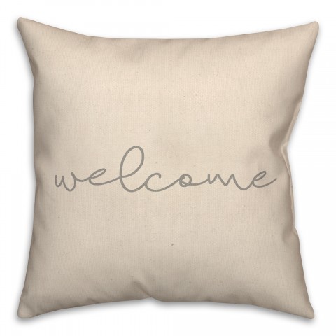 All Good Things Boarder 20x20 Spun Poly Pillow