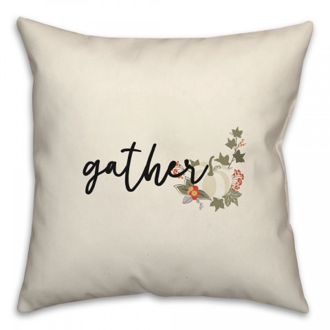 Hey Pumpkin 20x20 Spun Poly Pillow