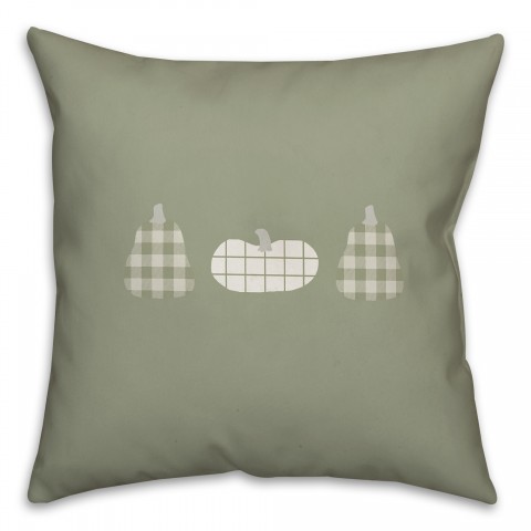Pumpksign 20x20 Spun Poly Pillow