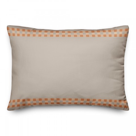 Pstripped Green 14x20 Spun Poly Pillow