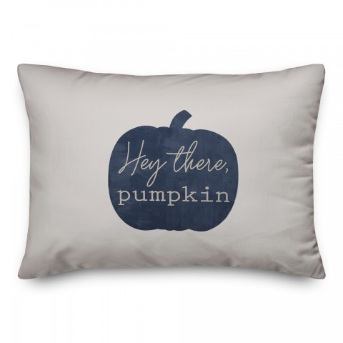Harvest Pumpkins Three 14x20 Spun Poly Pillow