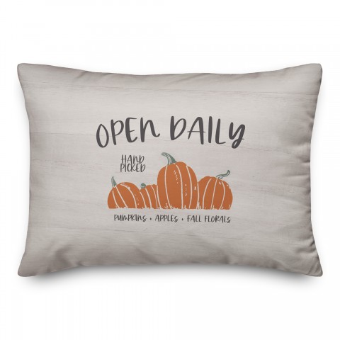 Hey Pumpkin 14x20 Spun Poly Pillow