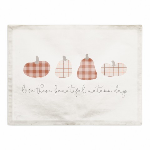 Beautiful Autumn Days 18x14 Poly Twill Placemat