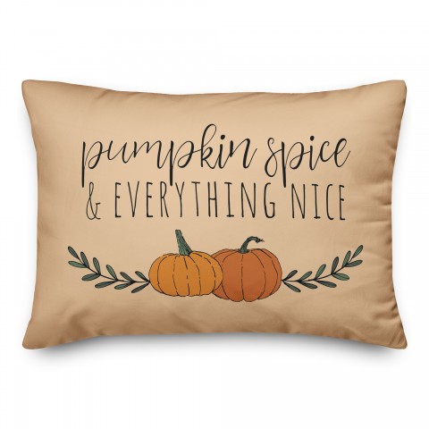 Pumpkin Spice  14x20 Spun Poly Pillow