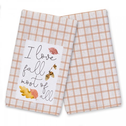 Love Fall Most Of All Textiles Collection