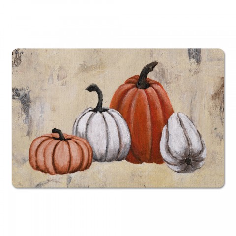 Painted Pumpkins 27x18 Floor Mat